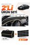 Hyundai Elantra (1997-2006) Compatible Glove Box Cover + Tay Feather Trunk Bag + Sticker Set - Hu014