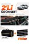 Renault 21 Manager (1990-1996) Compatible Dashboard Cover + Tay Feather Luggage Bag + Sticker Set - Re005