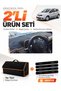 Nissan Note E11 (2005-2009) Compatible Glove Box Cover + Tay Tüy Luggage Bag + Sticker Set - Ni010