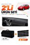 Volkswagen Golf 5 (2003-2009) Compatible Glove Box Cover + Tay Feather Trunk Bag + Sticker Set - Vw010