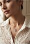 Zircon Stone Evil Eye Beaded Necklace and Earring Set - 2