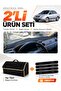 Kiá Ri̇o (2000-2005) Compatible Torpedo Cover + Thai Feather Luggage Bag + Sticker Set - Ki011