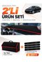 Volkswagen Passat B8 (2015-2020) Compatible Glove Box Cover + Tay Feather Trunk Bag Set - Vw017 - 2