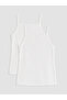 Quality Pieces from Çelebi Store: Square Roba Collar Rope Strap Girls' Undershirt 2-Piece Set