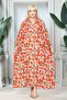 Women's Large Size Woven Dress - 2