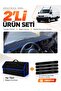 Iveco Daily (2011-2014) Compatible Dashboard Cover + Tay Feather Luggage Bag + Sticker Set - Iv001