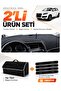 Audi Q7 (2005-2015) Compatible Glove Box Cover + Thai Feather Trunk Bag + Sticker Set - Au005