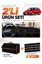 Honda Civic Ef (1988-1991) Compatible Dashboard Cover + Thai Feather Trunk Bag + Sticker Set - Ho004