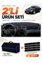 Mercedes W211 E-Class (2002-2009) Compatible Glove Box Cover + Tay Tüy Luggage Bag Set - Mb013