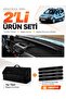 Citroen Nemo (2007-2020) Compatible Glove Box Cover + Tay Feather Luggage Bag + Sticker Set - Ci005