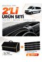 Volkswagen Crafter (2006-2014) Compatible Dashboard Cover + Tay Tüy Luggage Bag + Sticker Set - Mb020