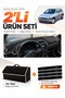 Opel Corsa B (1992-2000) Compatible Glove Box Cover + Tay Tüy Trunk Bag + Sticker Set - Op006
