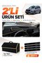 Nissan Townstar (2025-Later) Compatible Torpedo Cover + Thai Feather Trunk Bag + Sticker Set - Ni023