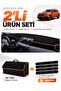 Daci̇a Duster 2 Generation with and Without Make-Up (2018-2023) Compatible Glove Box + Glove Box Cover Set - Da008
