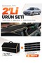Renault 21 Concorde (1990-1996) Compatible Glove Box Cover + Tay Tüy Luggage Bag Set - Re005
