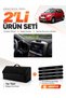 Daihatsu Terios (2006-2011) Compatible Glove Box Cover + Thai Feather Trunk Bag + Sticker Set - Dh001