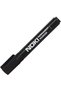 Permanent Marker with Cut Tip, Black, 12 Pieces - 2