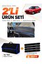 Mazda 323 Sedan (1991-1995) Compatible Dashboard Cover + Tay Feather Trunk Bag + Sticker Set - Ma006
