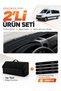 Volkswagen Crafter (2006-2014) Compatible Dashboard Cover + Tay Tüy Luggage Bag + Sticker Set - Mb020