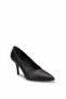 26Bk107.27225C Women's Classic Heeled Shoes Black - 2