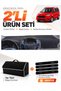 Ford Courier (2013-2020) Compatible Torpedo Cover with Screen + Thai Feather Luggage Bag Set - Fo003