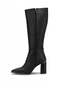 Elit Zk091 Women's Heeled Boots Black - 3