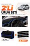 Dashboard Cover + Thai Feather Trunk Bag + Sticker Set Compatible with Volkswagen Golf 6 (2008-2012) - Vw011