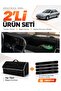 Renault 21 Manager (1990-1996) Compatible Dashboard Cover + Tay Feather Luggage Bag + Sticker Set - Re005 - 2