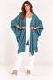 Women's Bat Sleeve Single Layer Casual Knitwear Poncho Cardigan - 8