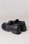 Select 510 genuine leather oxford women's shoe black - 6