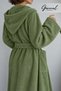 Climate |   Boxed Premium Hooded 100% Cotton Bathrobe |   Women's Bathrobe |   Men's Bathrobe |   Bathroom |   Home Textiles |   Dowry |   Plus Size - 3
