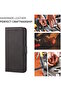 Samsung Galaxy S26 Fe Compatible Case 360 Full Coverage Leather Textured Cover Wallet Stand Business Card Holder - 5
