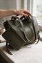 Women's Khaki Puppy (Non-Zippered) Large Volume Oversized Shoulder Bag - 4