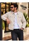 Men's Jean Denim Standard Fit Jeans Jacket - 4