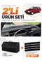 Fiat Tipo (1992-1997) Digital Console Compatible Glove Box Cover + Leather Trunk Bag Set - Fi018
