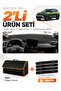 Renault Duster (2025-2027) Compatible Glove Box Cover + Leather Trunk Bag + Sticker Set - Re054