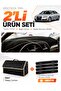 Audi A6 (2005-2011) Compatible Dashboard Cover + Leather Trunk Bag + Sticker Set - Au004
