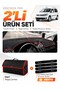 Volkswagen Caddy (2010-2015) Compatible Dashboard Cover + Leather Trunk Bag + Sticker Set - Vw002