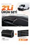 Ford Transit (2007-2012) Compatible Glove Box Cover + Leather Luggage Bag + Sticker Set - Fo029