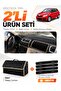 Skoda Fabia (2007-2014) Compatible Dashboard Cover + Leather Trunk Bag + Sticker Set - Sk002
