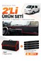 Mitsubishi L300 (2000-2010) Compatible Torpedo Cover + Leather Luggage Bag + Sticker Set - Mi011