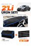 Skoda Octavia (2020-2025) Compatible Dashboard Cover + Leather Trunk Bag + Sticker Set - Sk014