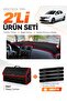 Renault Symbol Top Covered (2013-2021) Compatible Torpedo Cover + Leather Trunk Bag Set - Re014