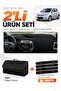 Hyundai̇ İ20 (2008-2014) Compatible Glove Box Cover + Leather Trunk Bag + Sticker Set - Hu001