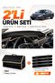 Honda Civic Fc5 (2015-2022) Compatible Dashboard Cover + Leather Trunk Bag + Sticker Set - Ho012