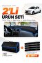 Renault Symbol Top Covered (2013-2021) Compatible Torpedo Cover + Leather Trunk Bag Set - Re014