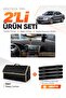 Subaru Legacy (2003-2009) Compatible Glove Box Cover + Leather Trunk Bag + Sticker Set - Su005