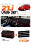 Volkswagen Polo Dürbün (2001-2009) Compatible Dashboard Cover + Leather Trunk Bag + Sticker Set - Vw020
