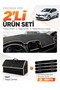 Renault Clio 4 (2012-2019) Compatible Dashboard Cover + Leather Trunk Bag + Sticker Set - Re018