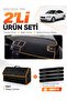 Volvo S40 (2008-2012) Compatible Glove Box Cover + Leather Trunk Bag + Sticker Set - Vo002